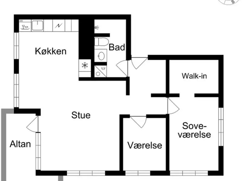 Billede af 3v. på 113, Valby