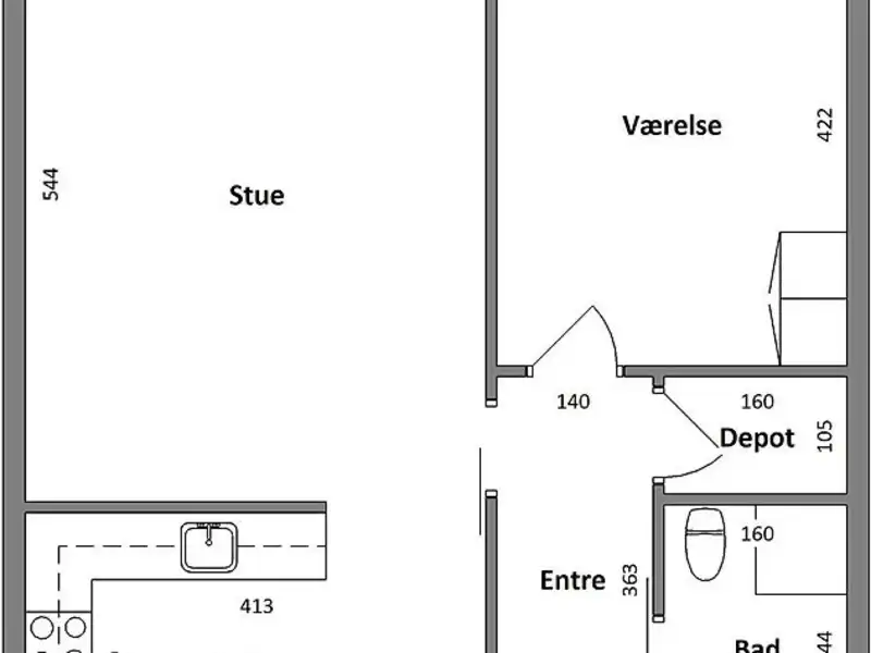 Billede af 2v. på 67, Vodskov