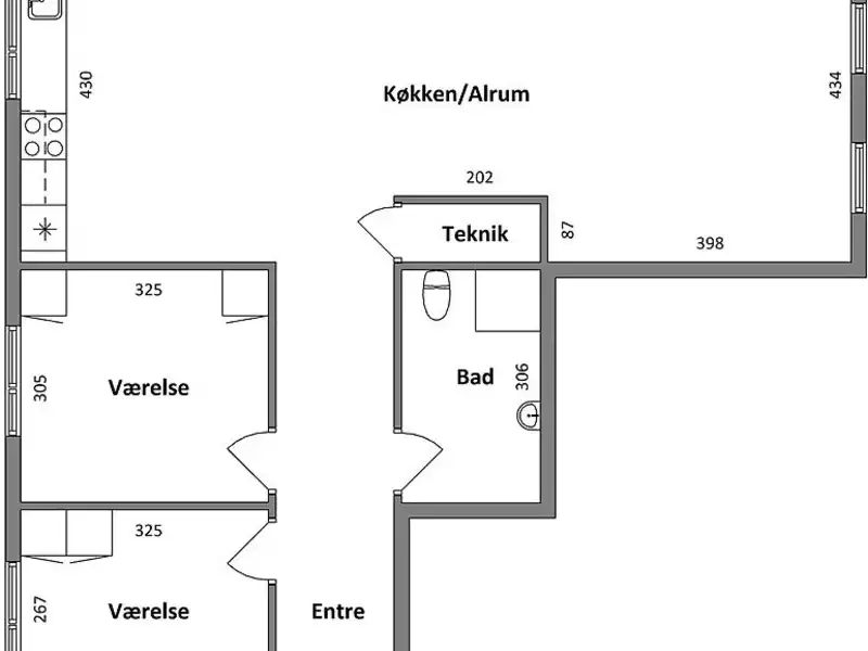 Billede af 3v. på 107, Esbjerg