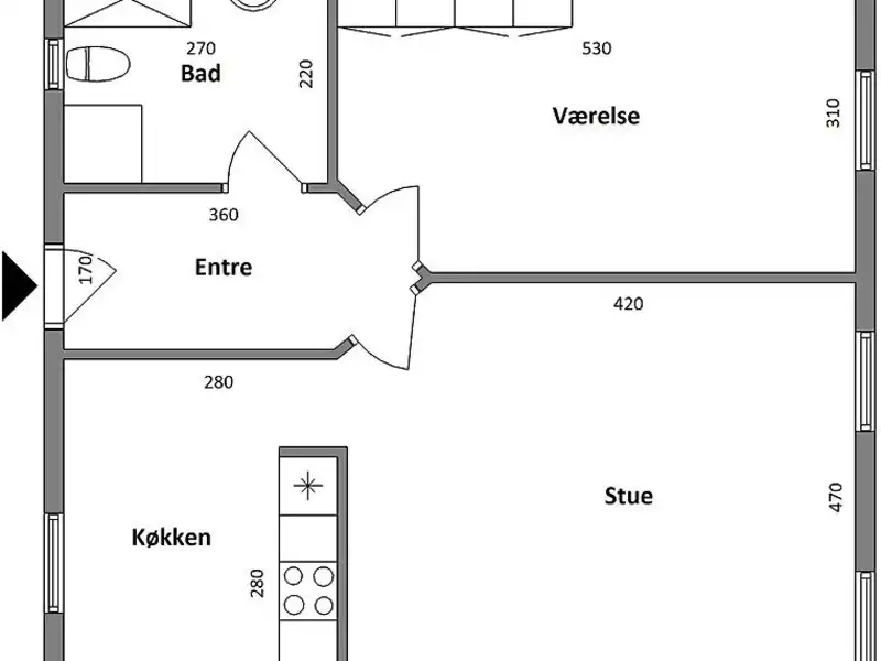 Billede af 2v. på 74, Nibe