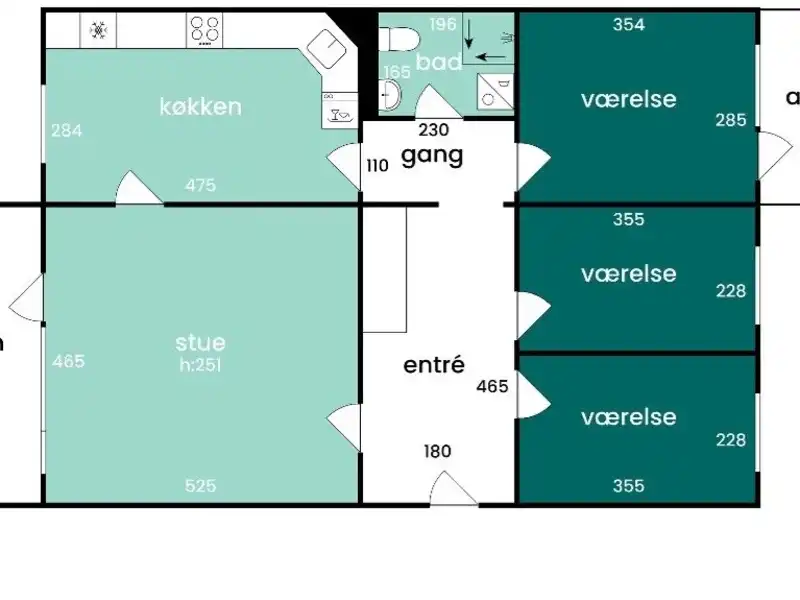 Billede af 4v. på 98, Kokkedal