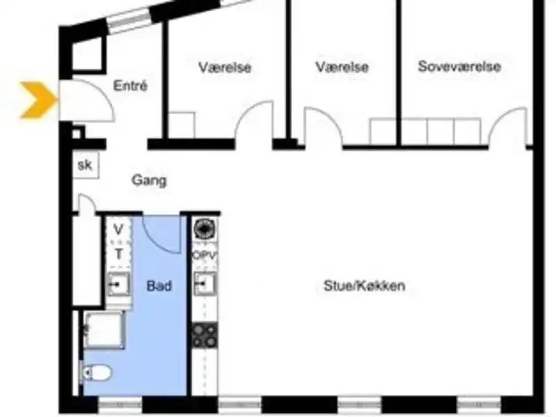 Billede af 4v. på 112, Århus