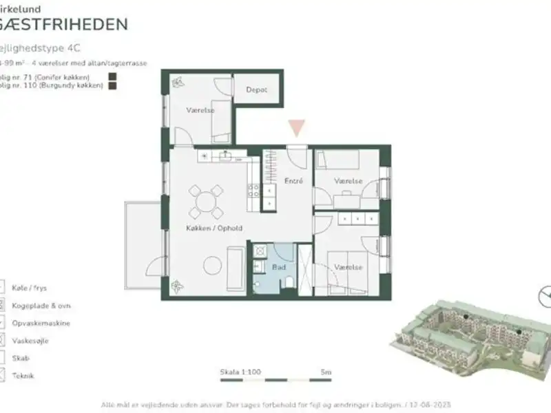 Billede af 4v. på 99, Albertslund