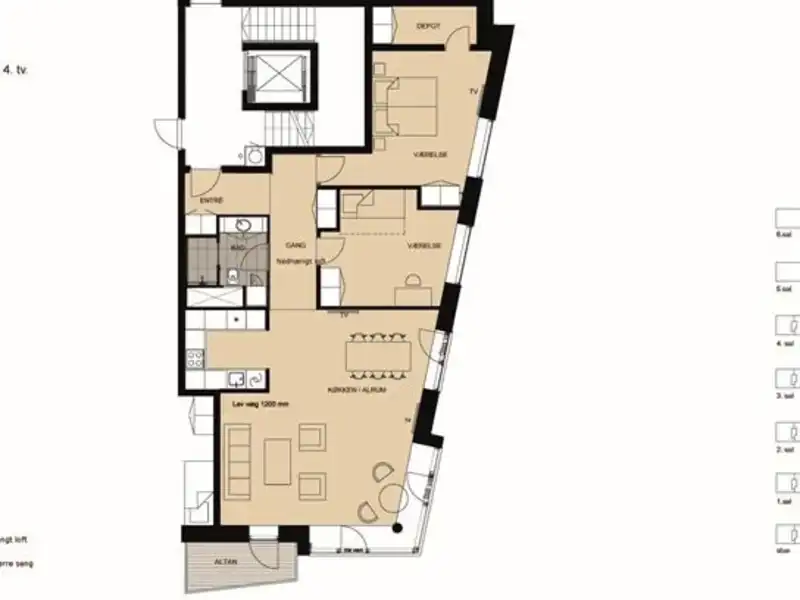 Billede af 3v. på 125, København SV