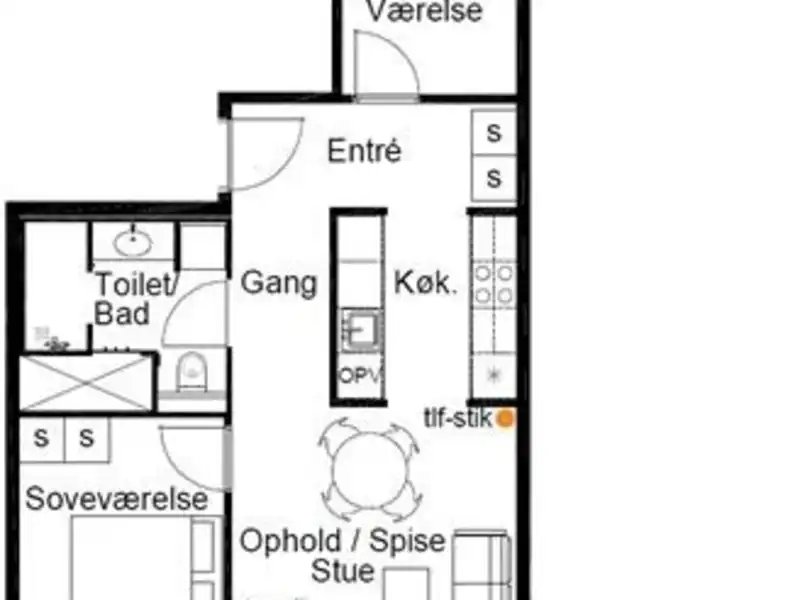 Billede af 3v. på 78, Østerbro