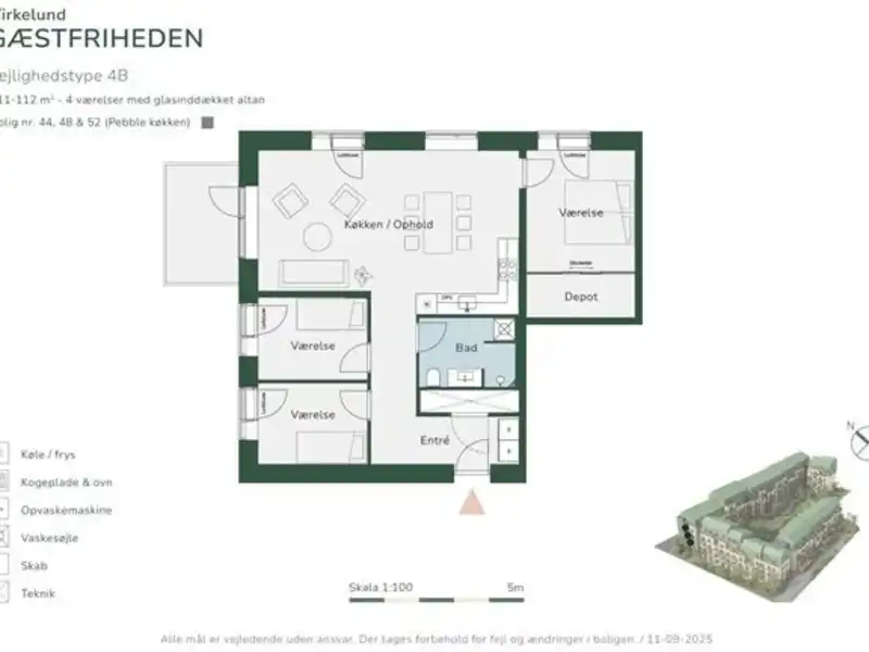 Billede af 4v. på 111, Albertslund