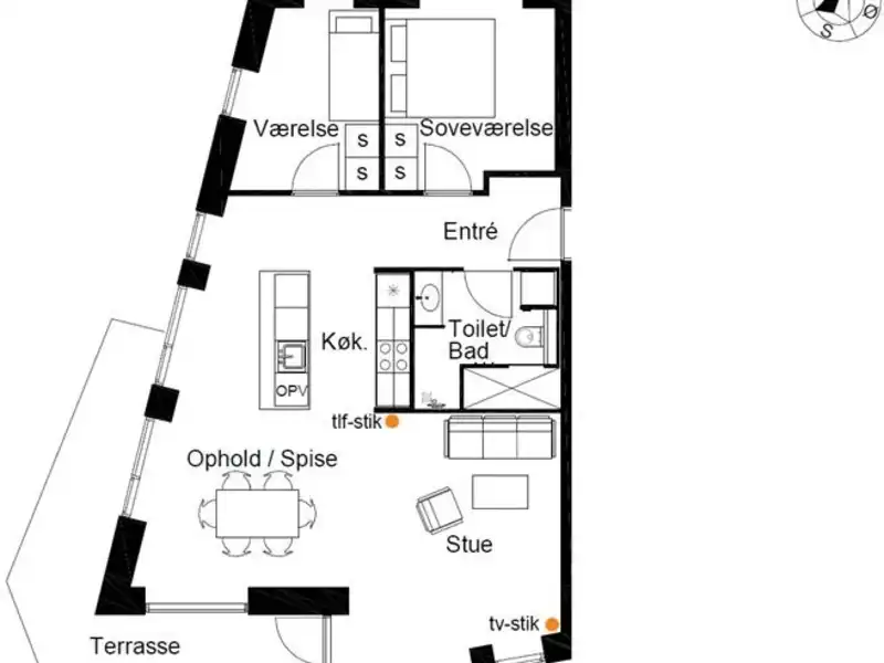 Billede af 3v. på 103, Østerbro