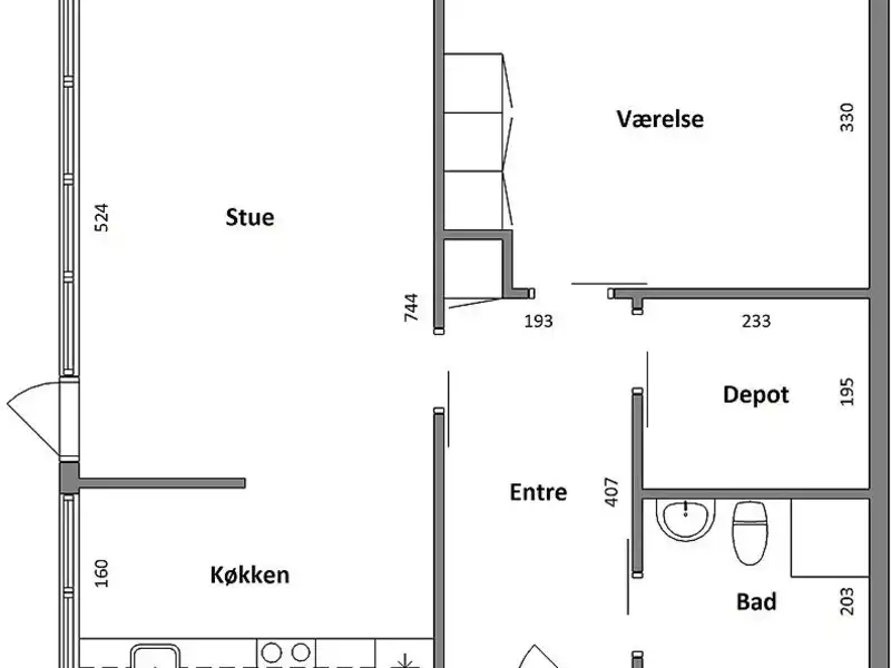 Billede af 2v. på 66, Sunds
