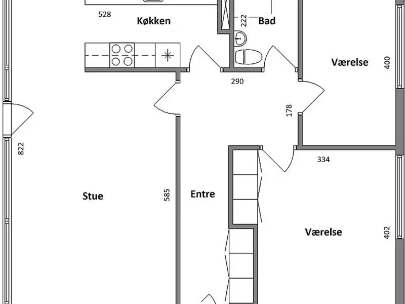 Billede af 3v. på 94, Thisted