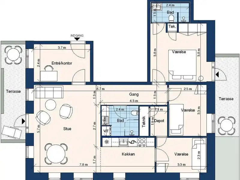 Billede af 4v. på 119, Hillerød
