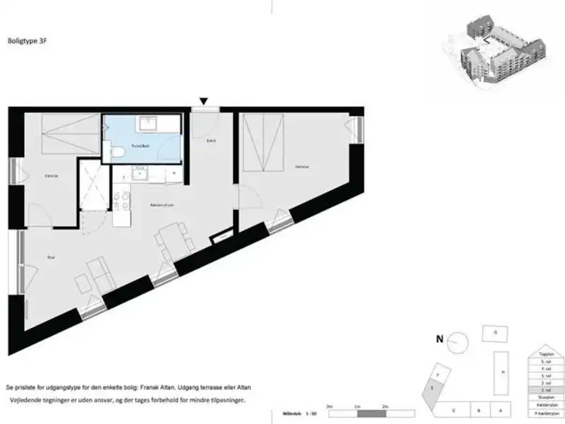 Billede af 3v. på 83, Århus