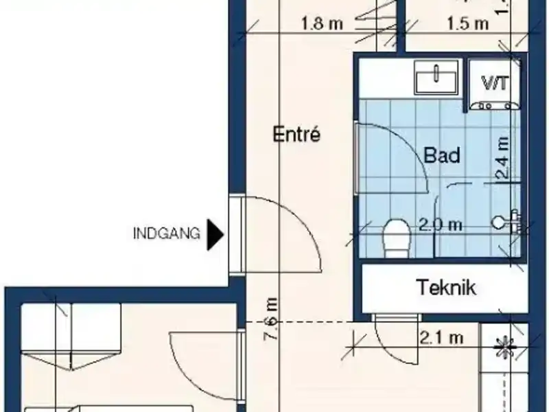 Billede af 3v. på 78, Hillerød