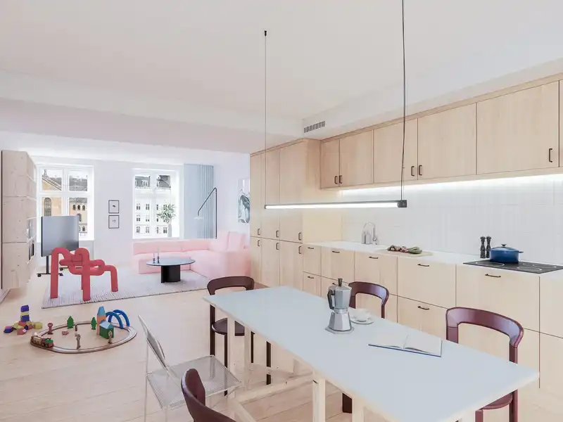 Billede af 3v. på 128, København City