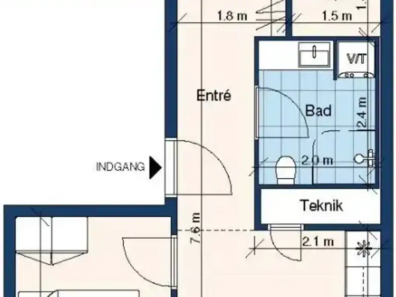 Billede af 3v. på 79, Hillerød