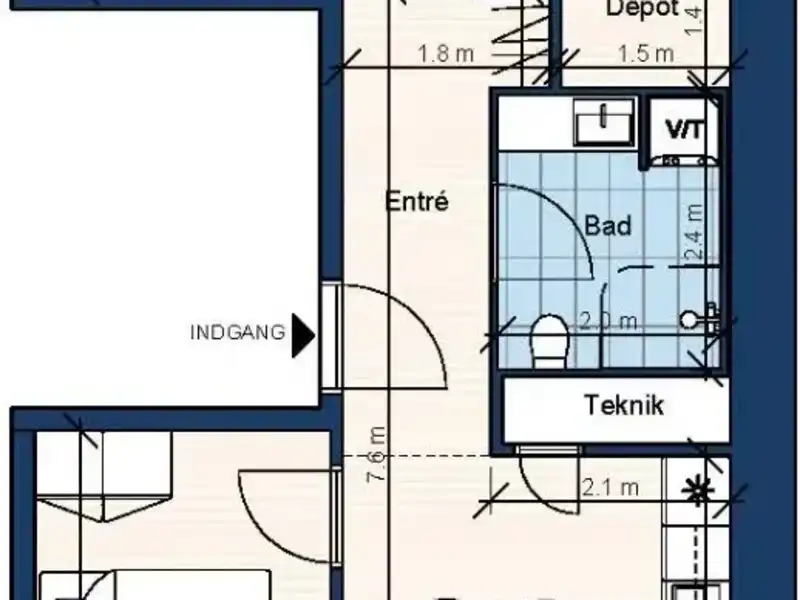 Billede af 3v. på 84, Hillerød